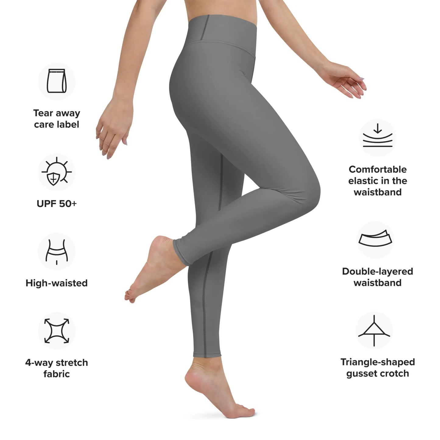 Women's Tropical Storm Yoga Leggings - Hydration Tribe LLC