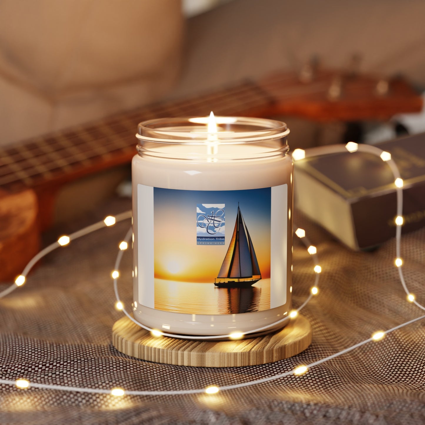 Hydration Tribe Sail Scented Soy Candle, 9oz - Hydration Tribe LLC