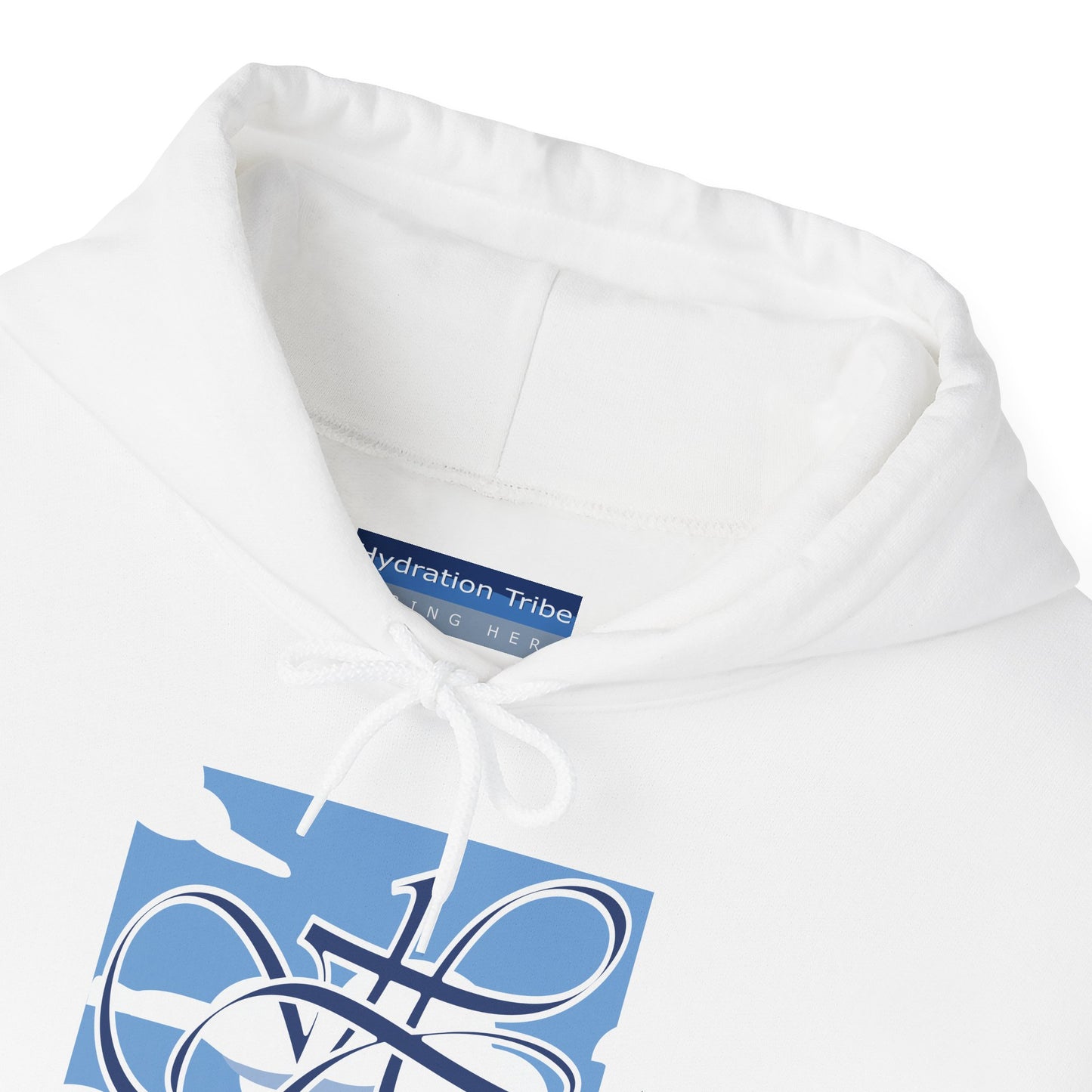 Hydration Tribe Original Blue Sky Logo Hoodie - Hydration Tribe LLC