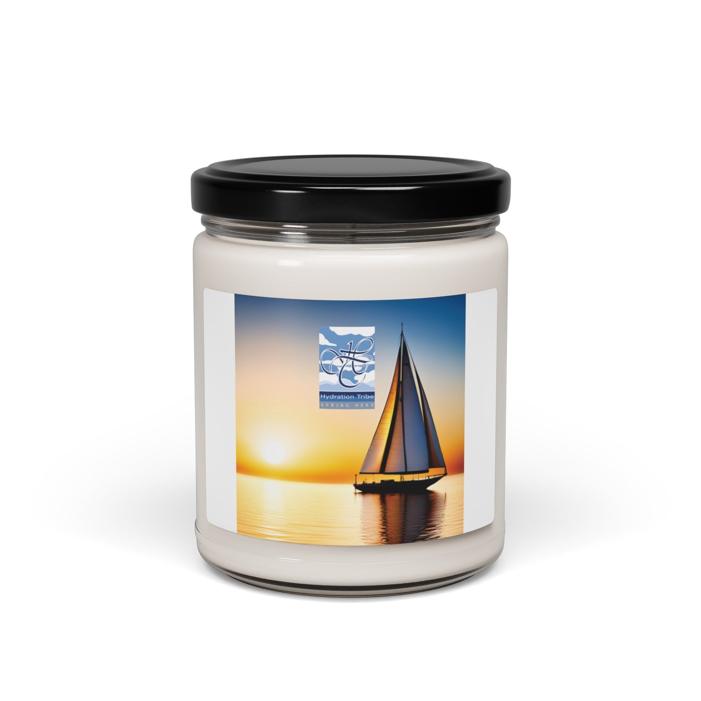 Hydration Tribe Sail Scented Soy Candle, 9oz - Hydration Tribe LLC