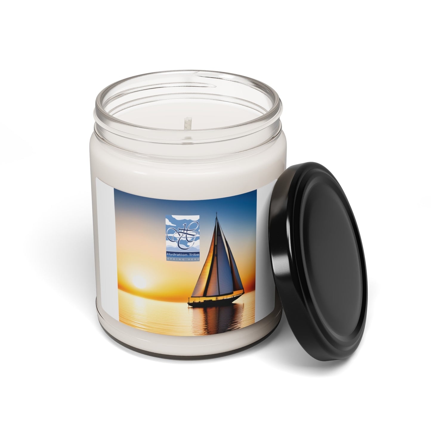 Hydration Tribe Sail Scented Soy Candle, 9oz - Hydration Tribe LLC