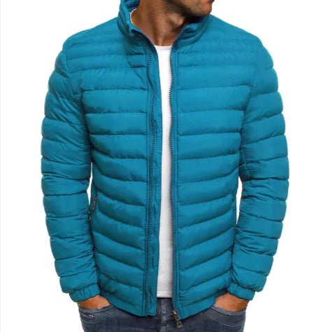 Men's Coldproof Cotton Padded Jacket – Outdoor Zipper Coat - Hydration Tribe LLC