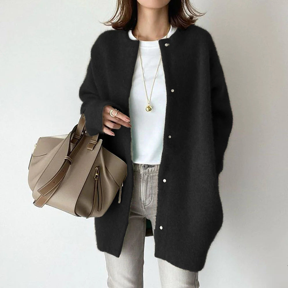 Women's Single-Breasted Cardigan - Hydration Tribe LLC