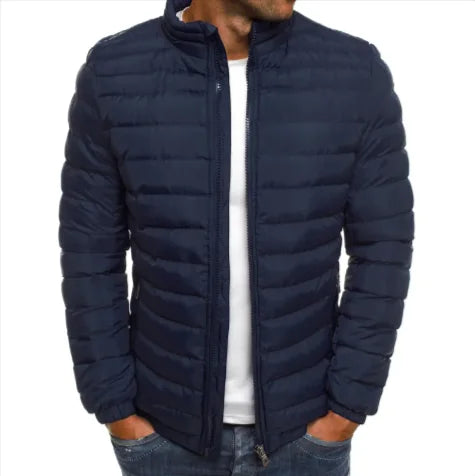 Men's Coldproof Cotton Padded Jacket – Outdoor Zipper Coat - Hydration Tribe LLC