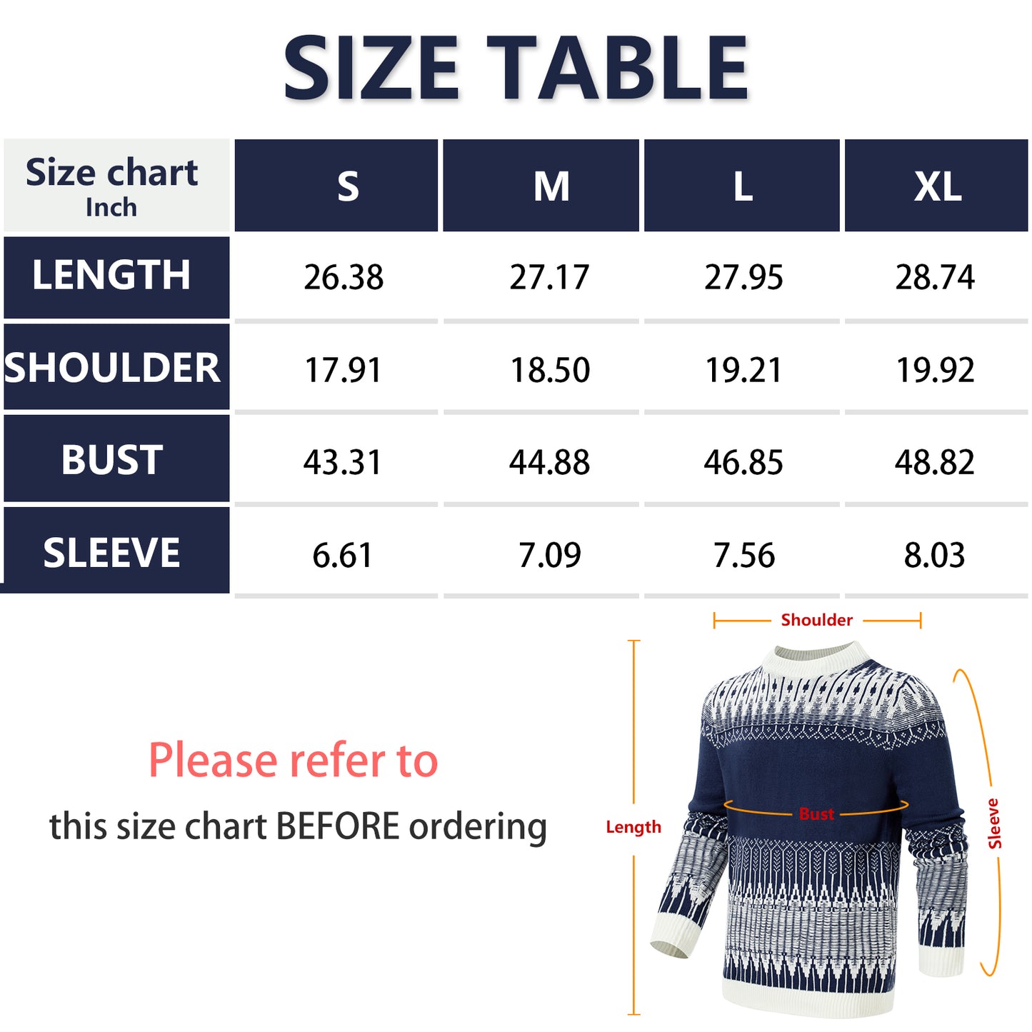 Men's Classic Crew Sweater - Hydration Tribe LLC