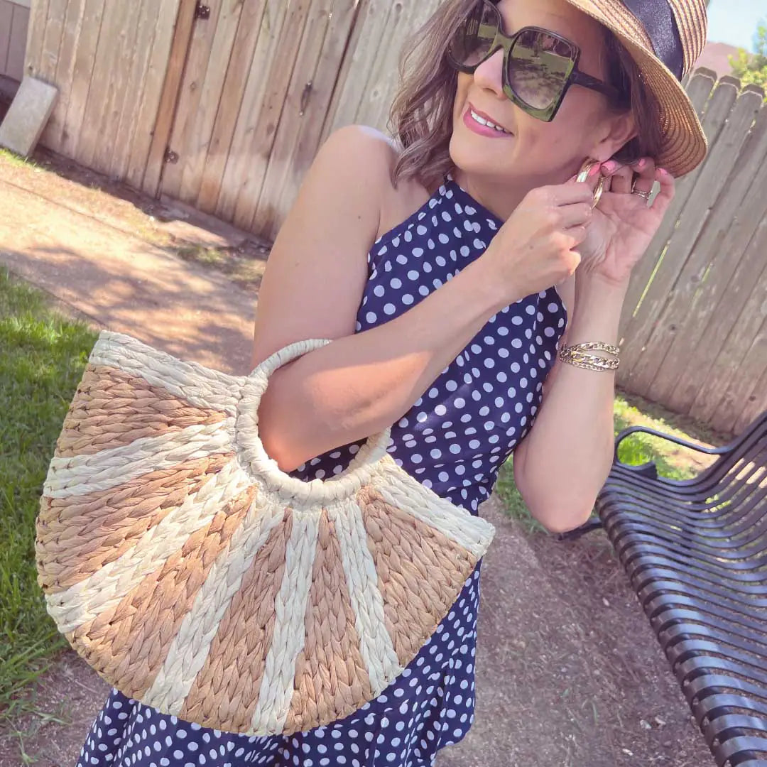 Spring Sunset Beach Bag - Hydration Tribe LLC