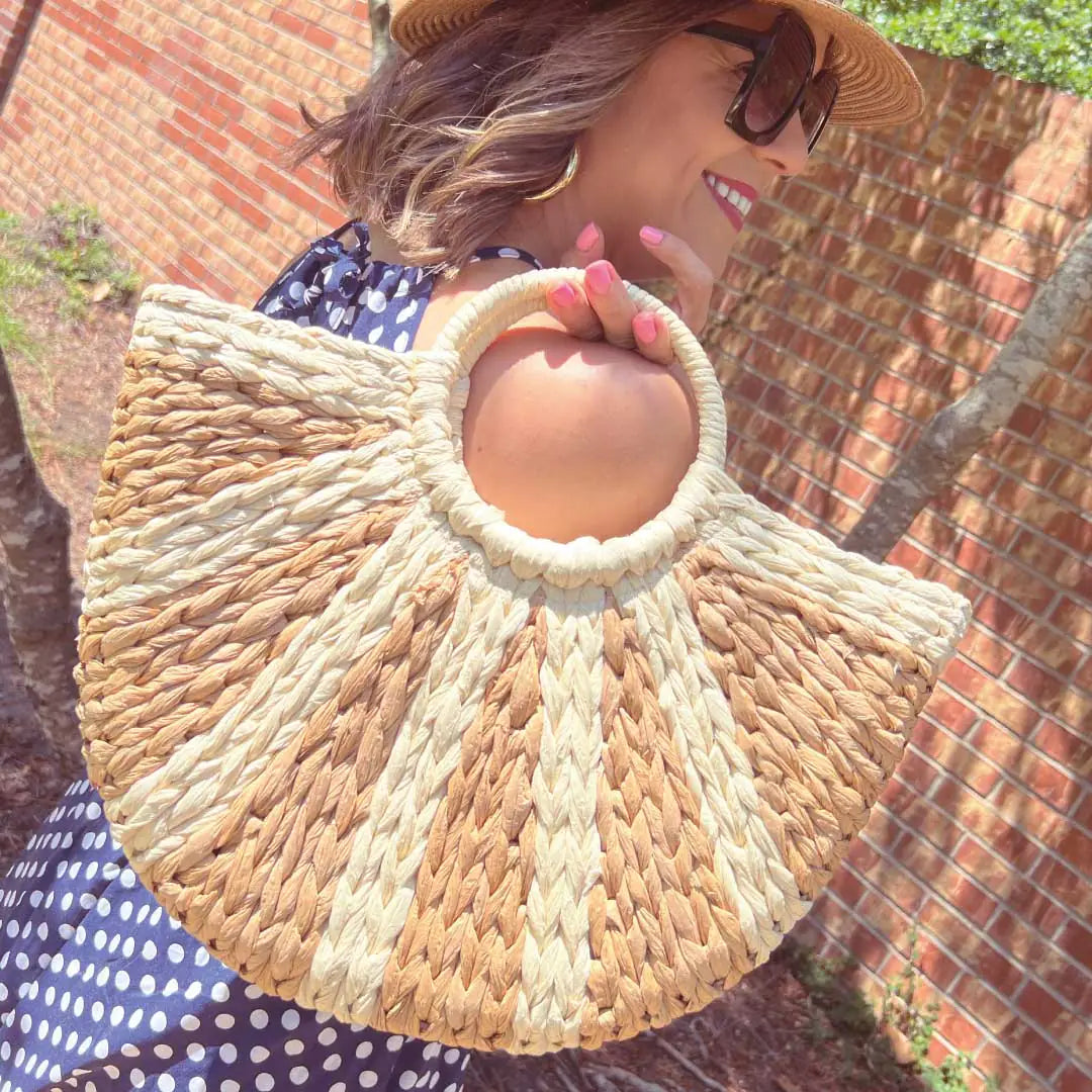 Spring Sunset Beach Bag - Hydration Tribe LLC