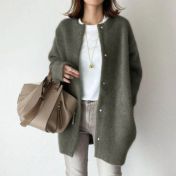 Women's Single-Breasted Cardigan - Hydration Tribe LLC