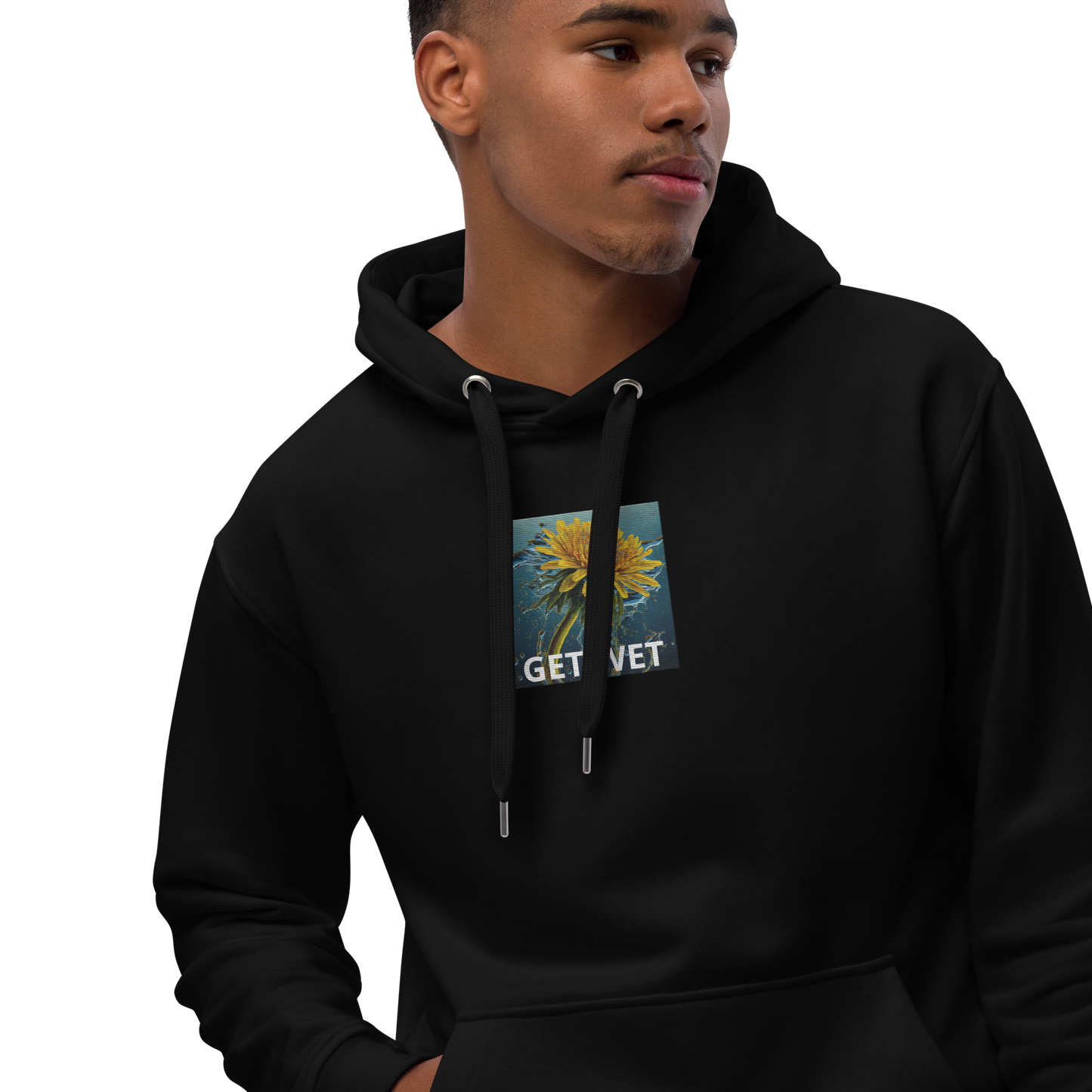 Hydration Tribe Embraided front Get Wet Unisex Hoodie - Hydration Tribe LLC
