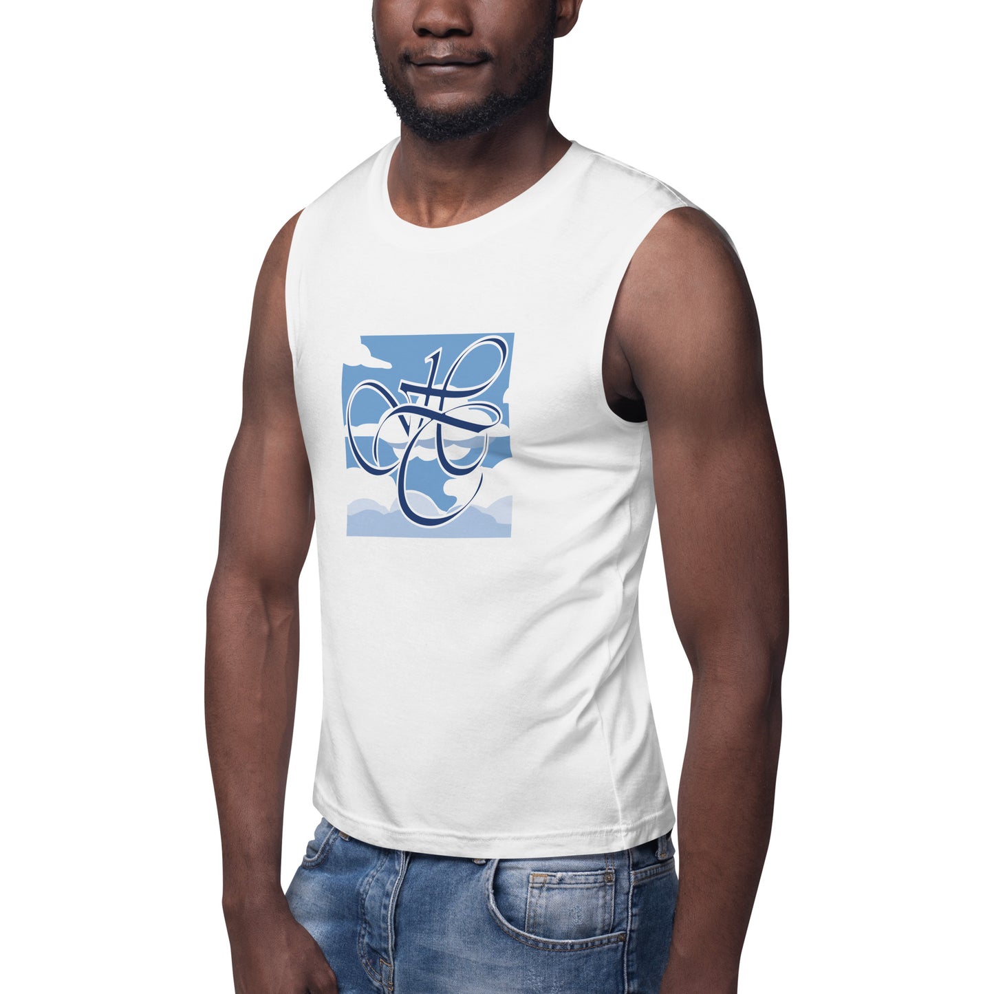 Hydration Tribe Vintage Logo Muscle T - Hydration Tribe LLC