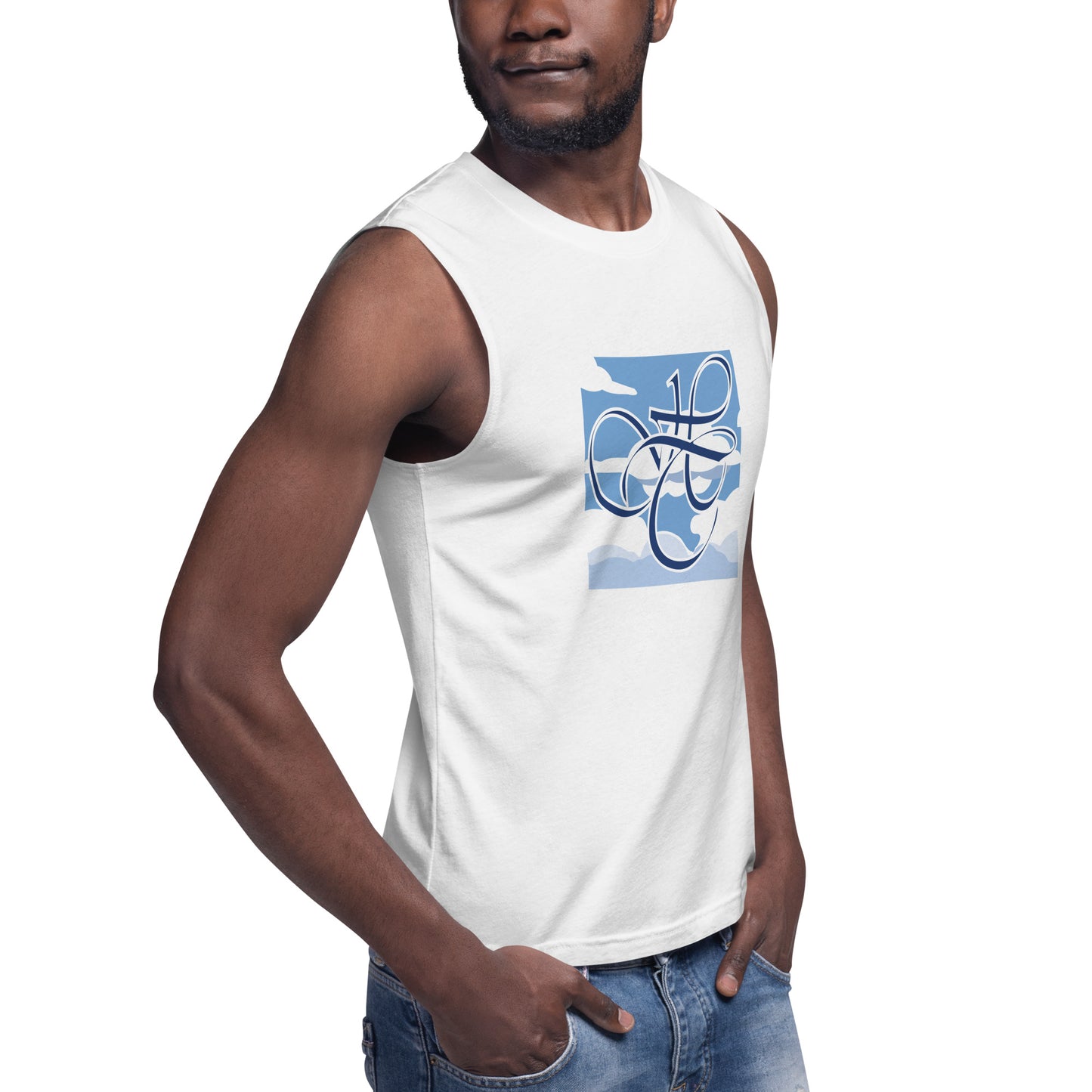 Hydration Tribe Vintage Logo Muscle T - Hydration Tribe LLC