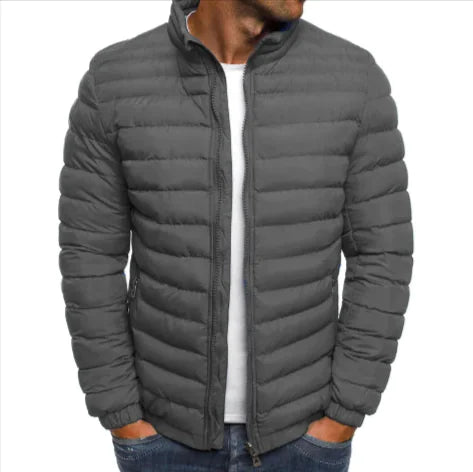 Men's Coldproof Cotton Padded Jacket – Outdoor Zipper Coat - Hydration Tribe LLC