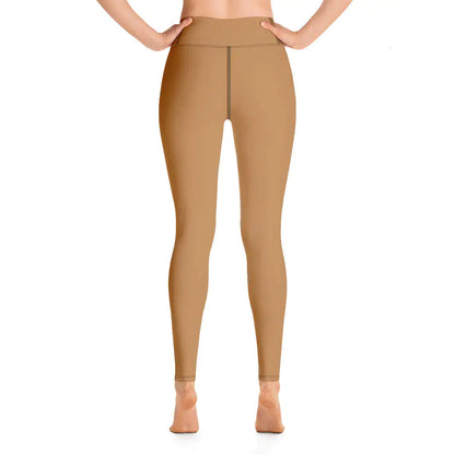 Women's Tropical Drift Wood Yoga Leggings - Hydration Tribe LLC