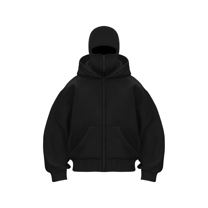 Fleece-lined Double Hooded Sweater - Hydration Tribe LLC