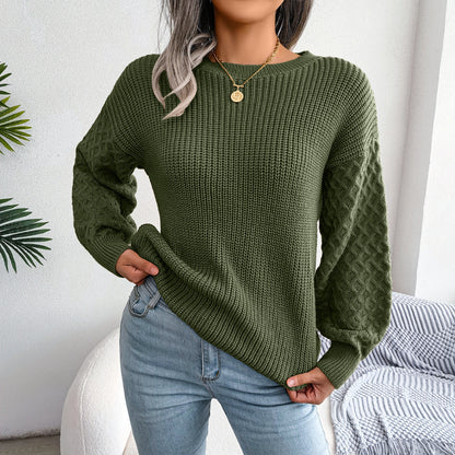 Long Sleeve Knitted Sweater