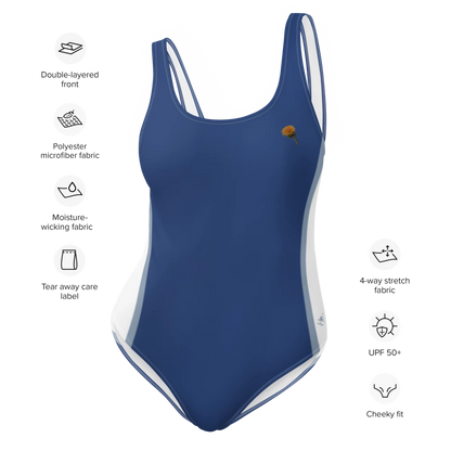 HT Dandelion One Piece Swim Suite - Hydration Tribe LLC