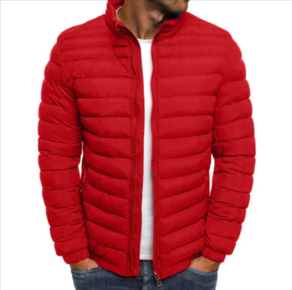 Men's Coldproof Cotton Padded Jacket – Outdoor Zipper Coat - Hydration Tribe LLC