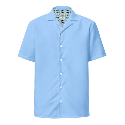 Island Sky Blue button shirt - Hydration Tribe LLC