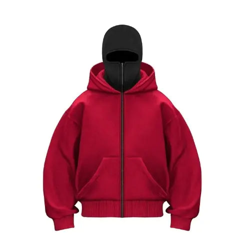 Fleece-lined Hooded Sweater - Hydration Tribe LLC