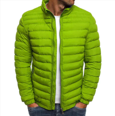 Men's Coldproof Cotton Padded Jacket – Outdoor Zipper Coat - Hydration Tribe LLC