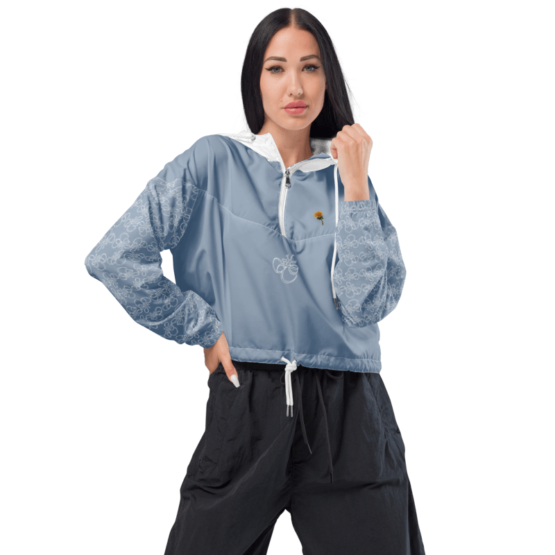 HT Cropped Windbreaker - Hydration Tribe LLC