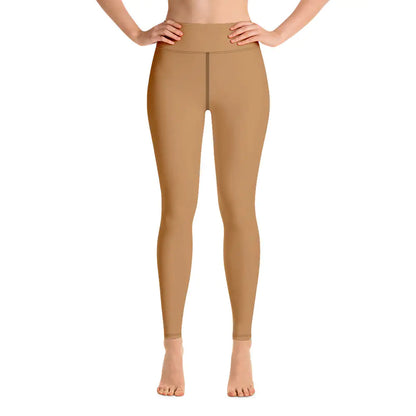Women's Tropical Drift Wood Yoga Leggings - Hydration Tribe LLC