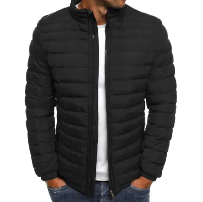 Men's Coldproof Cotton Padded Jacket – Outdoor Zipper Coat - Hydration Tribe LLC