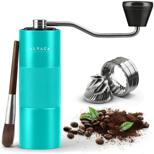 Aqua Sky Manual Burr Coffee Grinder - Hydration Tribe LLC