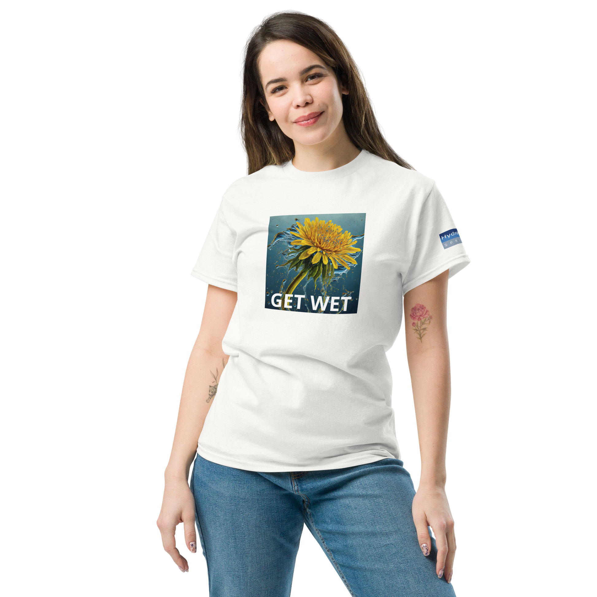 Hydration Tribe Dandelion Classic tee - Hydration Tribe LLC
