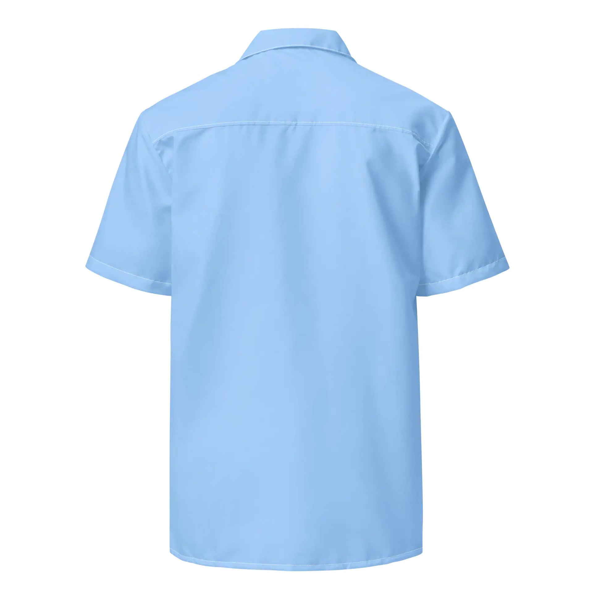 Island Sky Blue button shirt - Hydration Tribe LLC